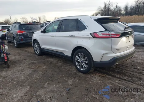 2019 Ford Edge Titanium z USA, uszkodzony, nr VIN 2FMPK4K96KBB19969